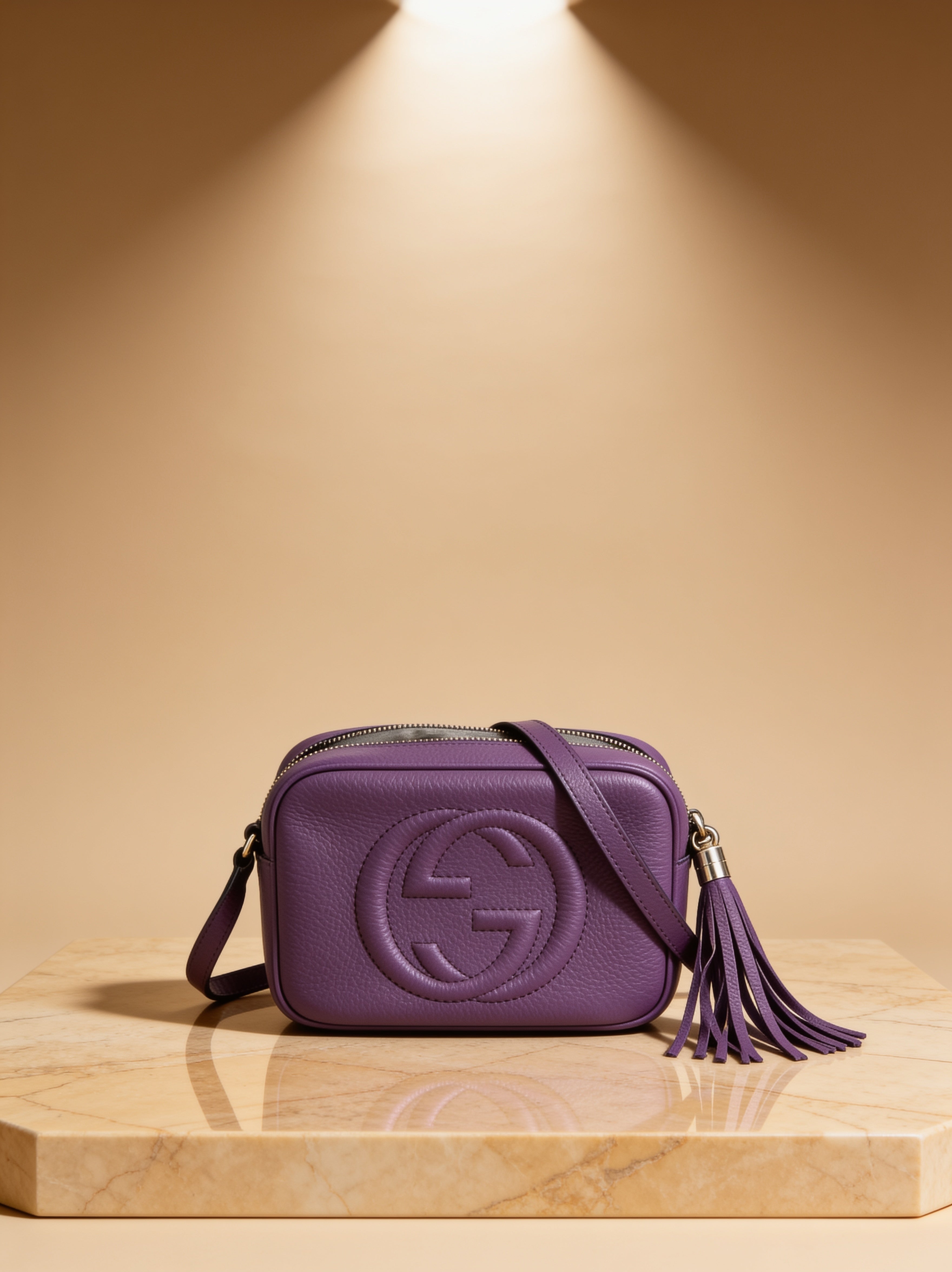 Lila Gucci Tasche – elegante Designer-Handtasche in exklusiver Farbe